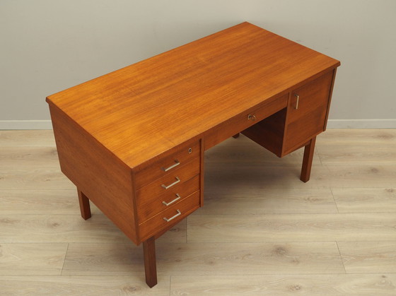 Image 1 of Teakhouten bureau, Deens ontwerp, 1970S, Productie: Denemarken