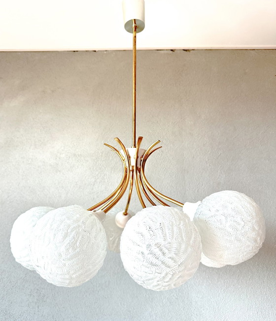 Image 1 of Vintage Snowball Hanglamp