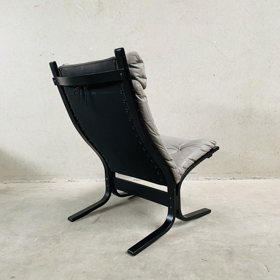 Image 1 of Grijze Siesta Lounge Chair Door Ingmar Relling Voor Westnofa, Noorwegen Jaren 1960 