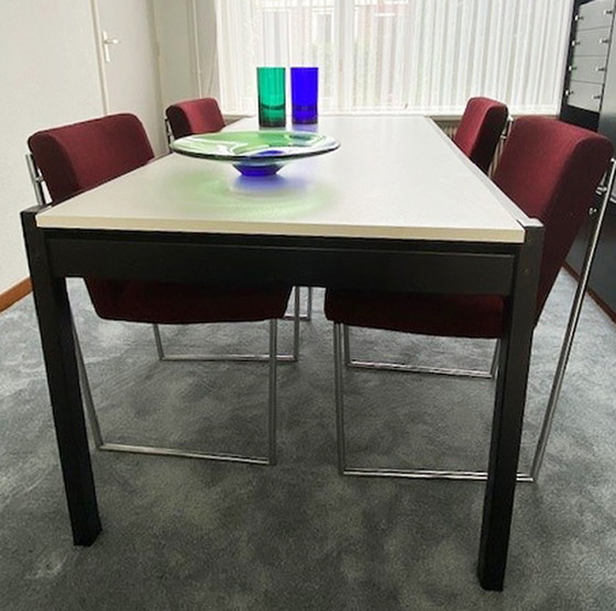 Image 1 of Leolux uitschuifbare eettafel