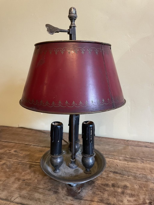 Bouillotte Lamp Tafellamp Schemerlamp Frans