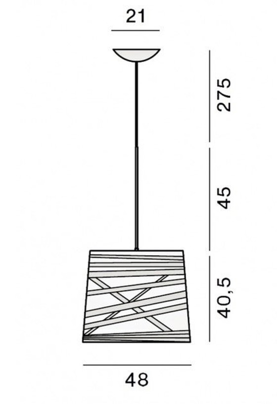 Image 1 of 1X Foscarini Tress Grande Hanglamp Nieuw In Doos