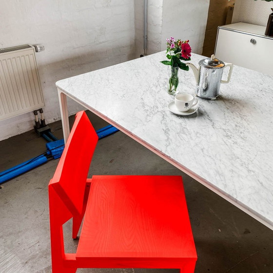 Image 1 of Vitra - Plate Eettafel - Marmer Wit