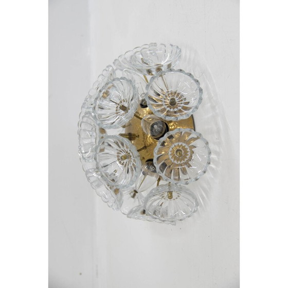 Image 1 of Vintage Dandelion wandlamp van Veb, Duitsland 1960