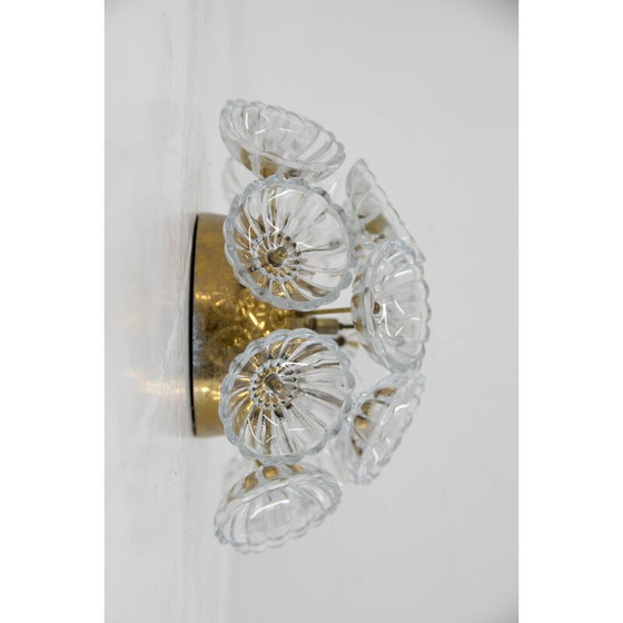 Image 1 of Vintage Dandelion wandlamp van Veb, Duitsland 1960