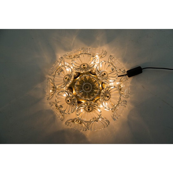 Image 1 of Vintage Dandelion wandlamp van Veb, Duitsland 1960