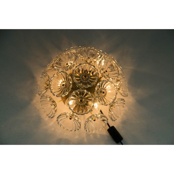 Image 1 of Vintage Dandelion wandlamp van Veb, Duitsland 1960