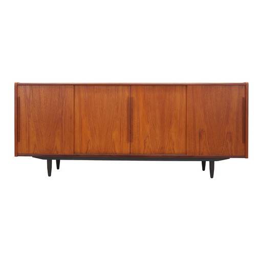 Teakhouten dressoir, Deens ontwerp, 1970S, Productie: Denemarken