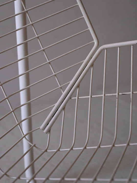 Image 1 of Paar Vintage Ikea Metalen Fauteuils Door Niels Gammelgaard