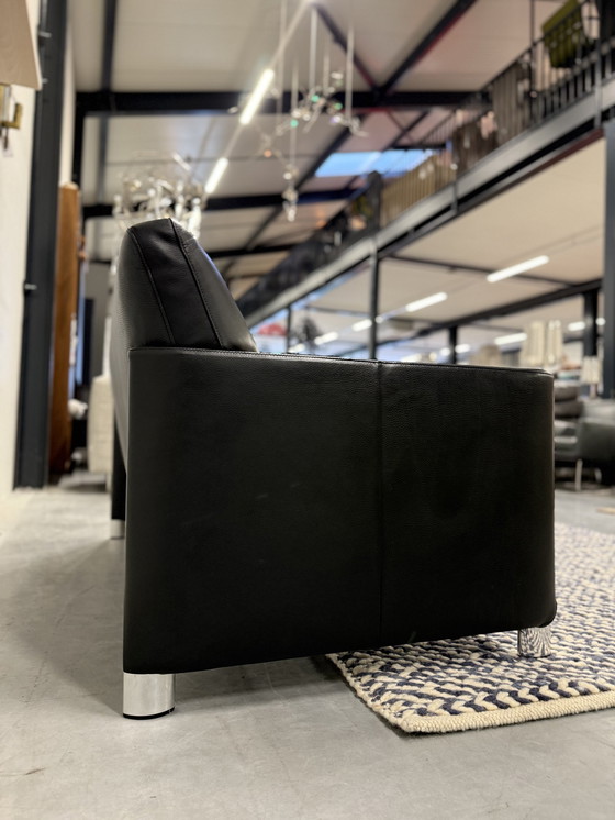 Image 1 of Jori So Good Bank Zwart Leer 2-Zits 158