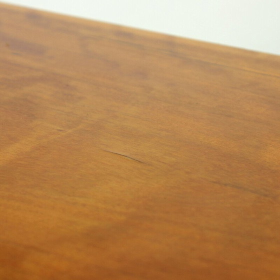 Image 1 of Vintage walnoten salontafel voor Drevotvar, Tsjecho-Slowakije 1960