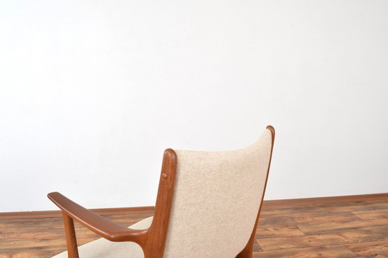 Image 1 of Mid Century Deense Teakhouten Eetkamerstoelen van Johannes Andersen voor Uldum Møbelfabrik, 1960, Set van 2