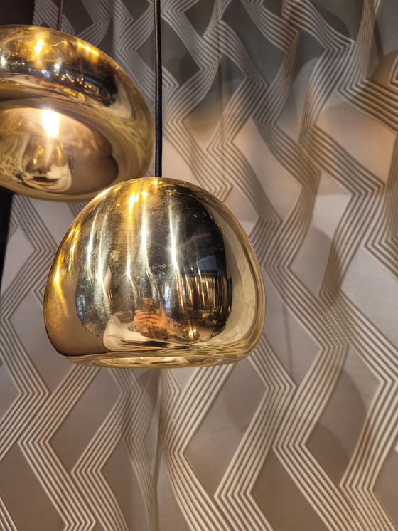 Image 1 of Tom Dixon Void hanglampen set goud