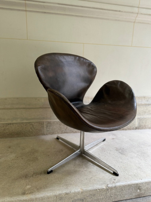 Swan fauteuil Arne Jacobsen Voor Fritz Hansen 1e Editie.