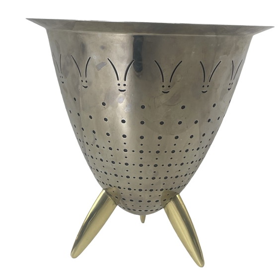 Image 1 of Philippe Starck voor Alessi - Max le chinois - Champagne-emmer, Vergiet, Vaas - Gemarkeerd op zijkant, met rubberen inzet