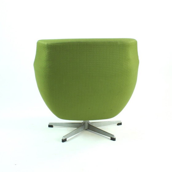 Image 1 of Vintage groene clubfauteuil van Up Zavody, Tsjecho-Slowakije 1979