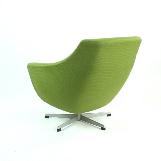 Image 1 of Vintage groene clubfauteuil van Up Zavody, Tsjecho-Slowakije 1979