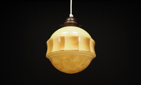 Image 1 of Glazen hanglamp, Deens ontwerp, 1970S, Productie: Denemarken