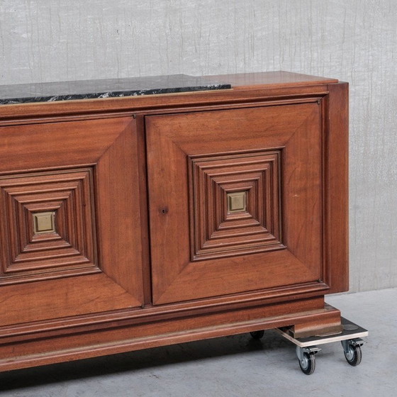 Image 1 of Vintage Frans Art Deco dressoir, jaren 1940