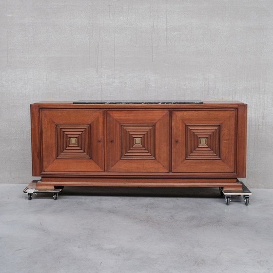 Image 1 of Vintage Frans Art Deco dressoir, jaren 1940