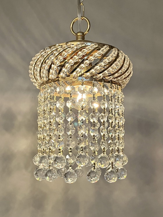 Image 1 of Set Gemerkte Swarovski Kroonluchters Hanglampen Kristal 