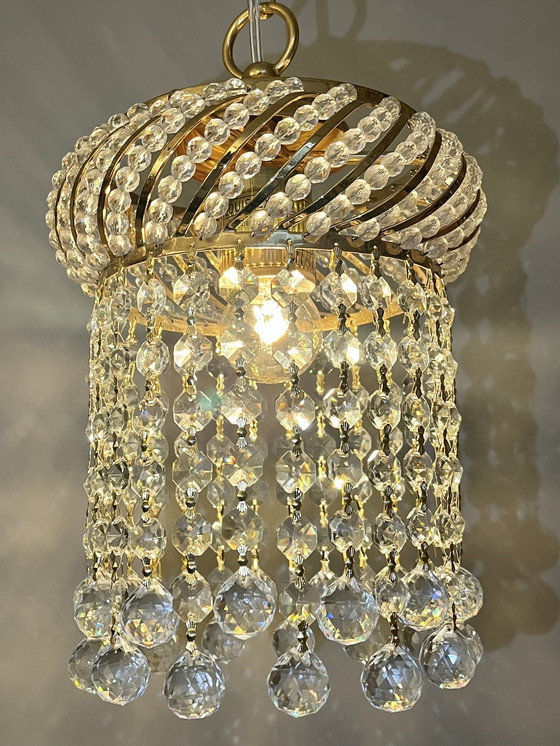 Image 1 of Set Gemerkte Swarovski Kroonluchters Hanglampen Kristal 