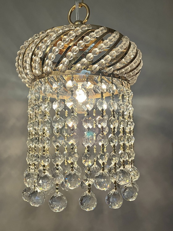 Image 1 of Set Gemerkte Swarovski Kroonluchters Hanglampen Kristal 