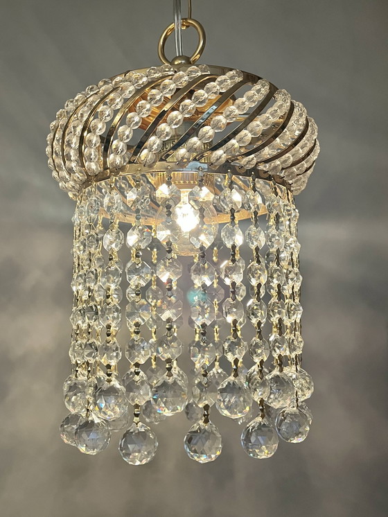 Image 1 of Set Gemerkte Swarovski Kroonluchters Hanglampen Kristal 