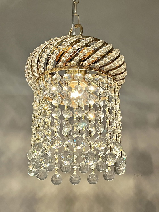 Image 1 of Set Gemerkte Swarovski Kroonluchters Hanglampen Kristal 