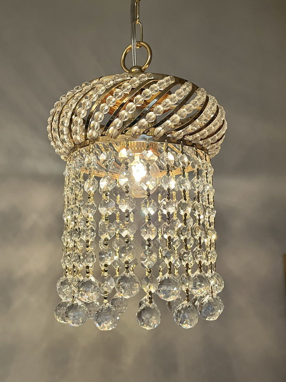 Image 1 of Set Gemerkte Swarovski Kroonluchters Hanglampen Kristal 