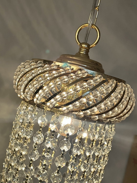 Image 1 of Set Gemerkte Swarovski Kroonluchters Hanglampen Kristal 