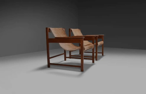 Image 1 of 2x 'Lia' fauteuils van Sérgio Rodrigues