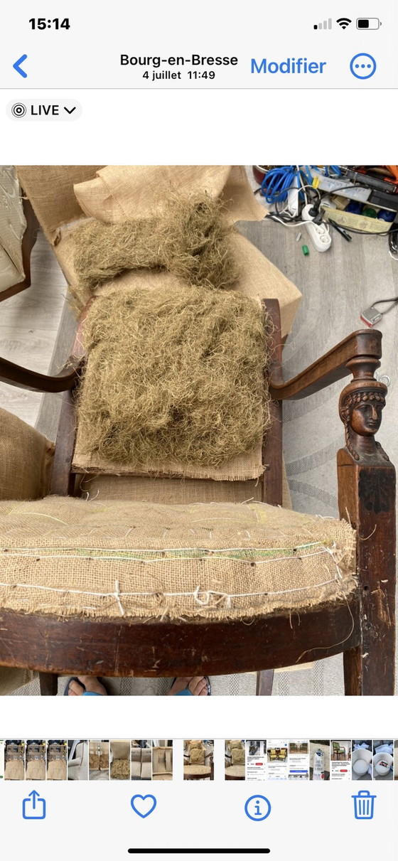 Image 1 of Antieke fauteuil