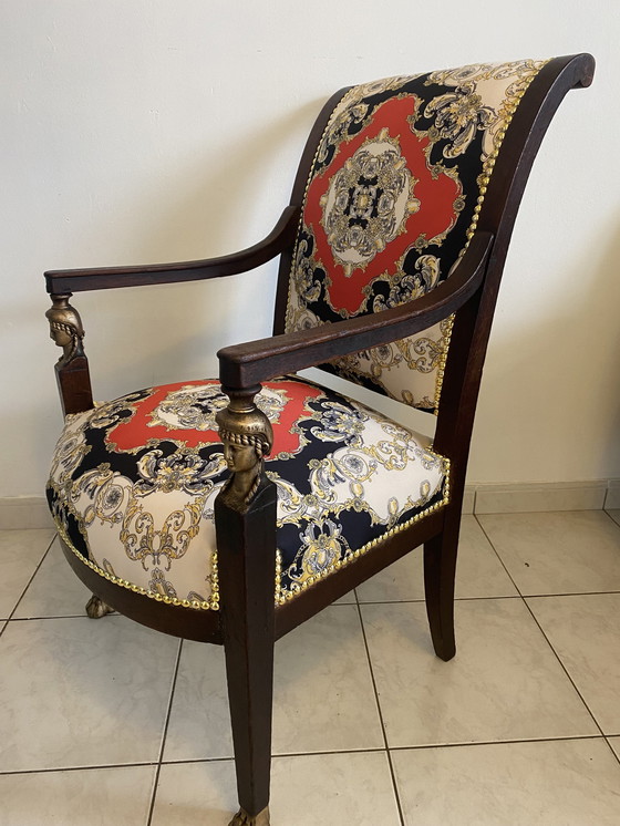 Image 1 of Antieke fauteuil