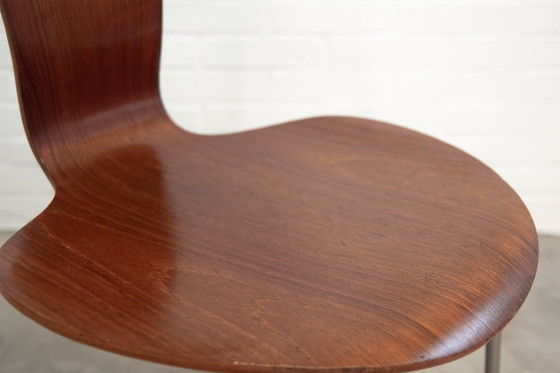 Image 1 of Set van 7 'Mosquito' stoelen Model 3105 - Arne Jacobsen - Fritz Hansen