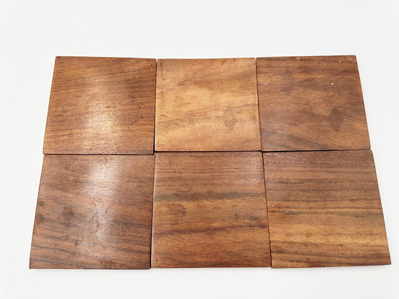Image 1 of Teak Houten Onderzetters India 