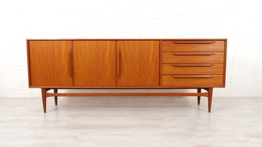 Vintage Dressoir | Heinrich Riestenpatt | Teak | 225 Cm