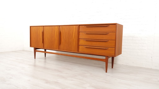 Vintage Dressoir | Heinrich Riestenpatt | Teak | 225 Cm