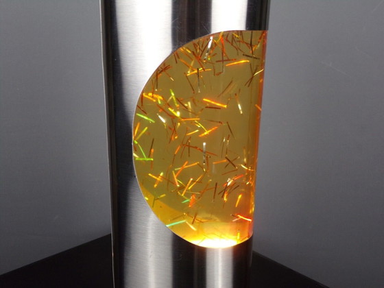 Image 1 of Lampe à Paillettes Vintage - Glitterlamp - Ruimtetijdperk - 1970