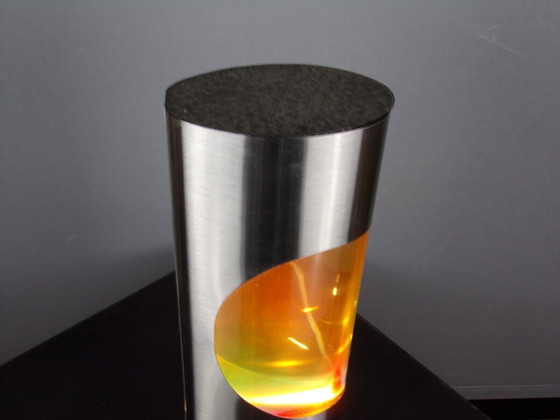 Image 1 of Lampe à Paillettes Vintage - Glitterlamp - Ruimtetijdperk - 1970