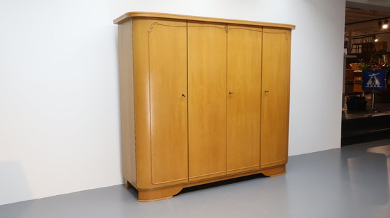 Image 1 of Vintage kledingkast 4 deurs 180 x 205