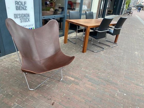 Image 1 of Vlinder Leren Pampa Vlinderstoel