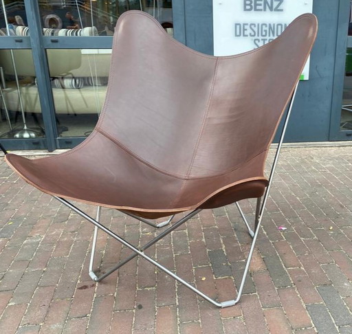 Vlinder Leren Pampa Vlinderstoel