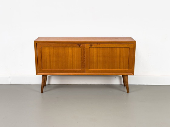 Image 1 of Deens teakhouten dressoir van H.W. Klein voor Bramin, 1960S