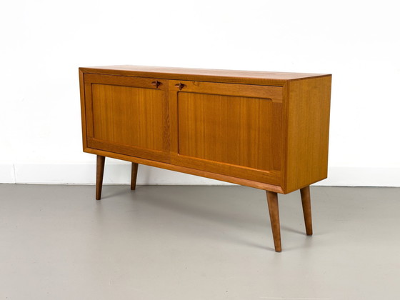 Image 1 of Deens teakhouten dressoir van H.W. Klein voor Bramin, 1960S