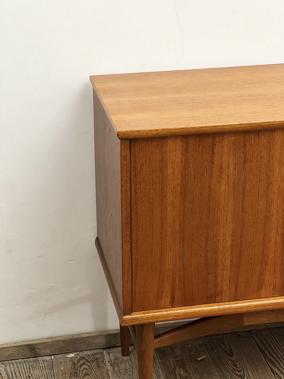 Image 1 of Klein Mid Century Modern Fredericia Dressoir in Teak, Duitsland, 1950