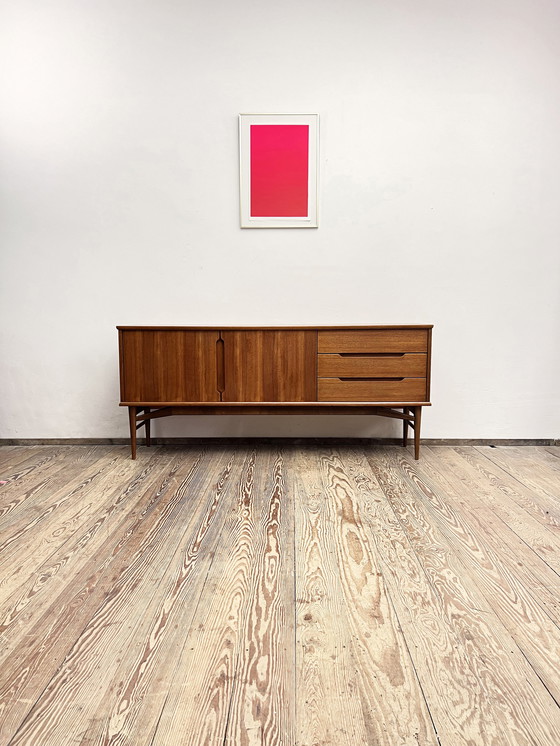 Image 1 of Klein Mid Century Modern Fredericia Dressoir in Teak, Duitsland, 1950