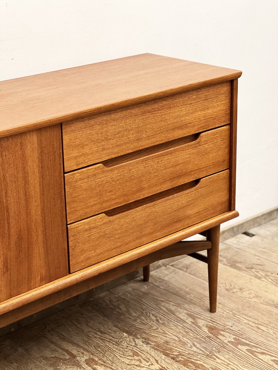 Image 1 of Klein Mid Century Modern Fredericia Dressoir in Teak, Duitsland, 1950