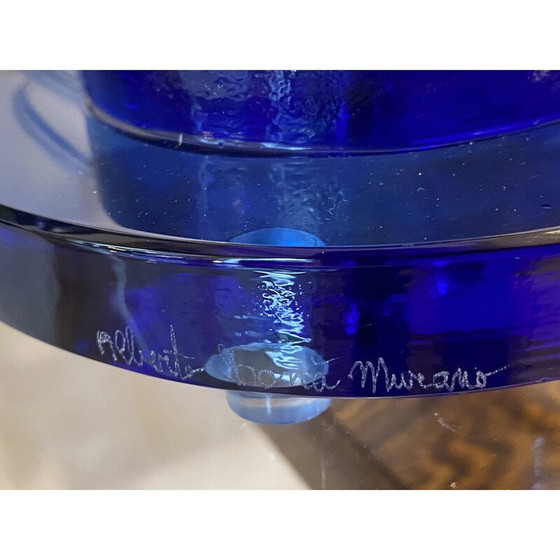 Image 1 of Paar vintage Murano glazen lampen van Alberto Dona
