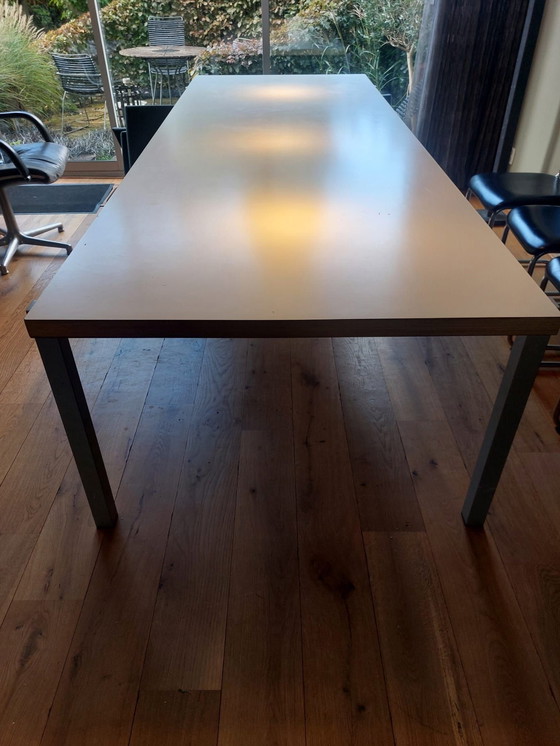 Image 1 of Design Eettafel Met Los Draaibaar Tafelblad